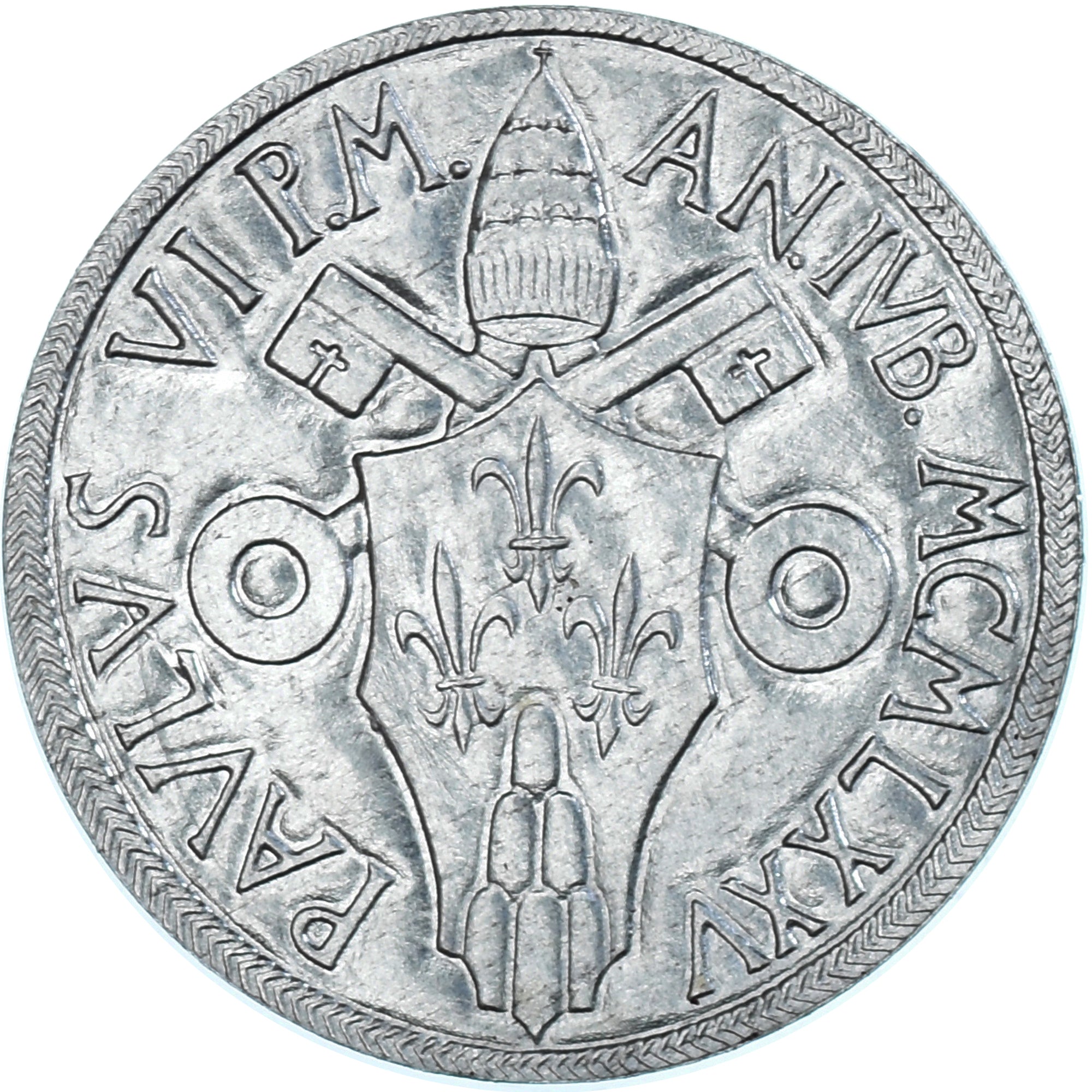 Monnaie, Cité du Vatican, Paul VI, 5 Lire, 1975, Roma, SPL+, Aluminium, KM:126