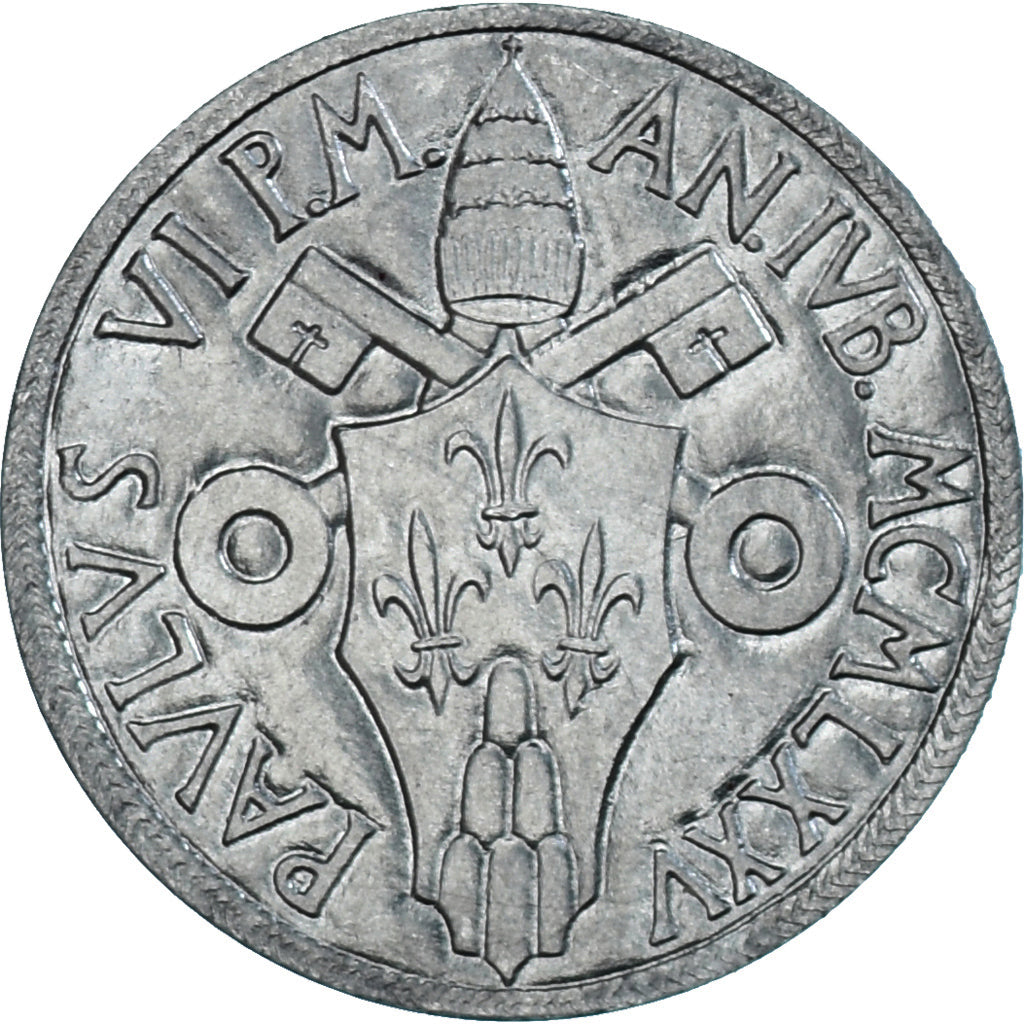 Moneta, CITTÀ DEL VATICANO, Paul VI, Lira, 1975, SPL, Alluminio, KM:124