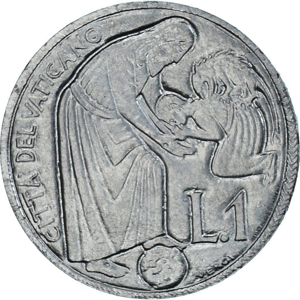 Moneta, CITTÀ DEL VATICANO, Paul VI, Lira, 1975, SPL, Alluminio, KM:124