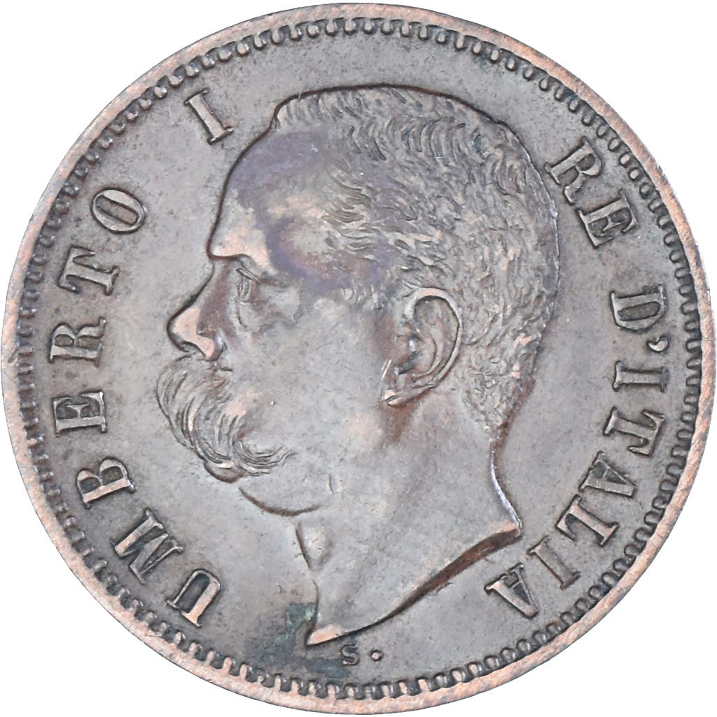 Munten, Italië, Umberto I, 2 Centesimi, 1900, Rome, ZF, Koper, KM:30
