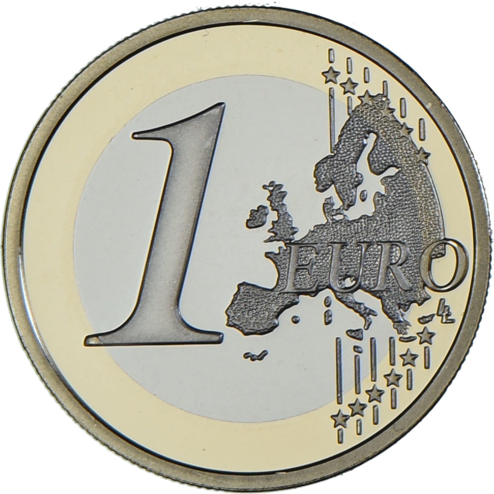 France, Euro, 2008, Paris, Proof / BE, FDC, Bimétallique, KM:1413