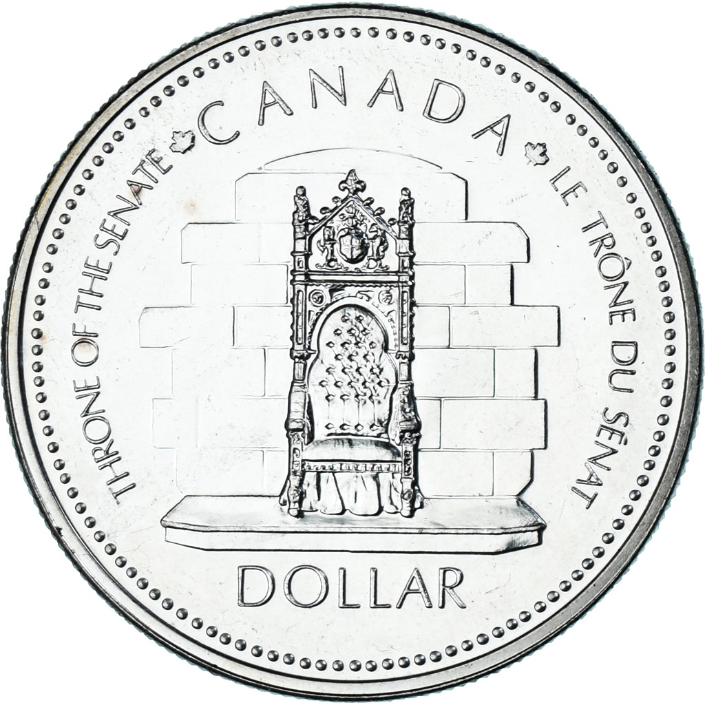 Monnaie, Canada, Elizabeth II, Dollar, 1977, Royal Canadian Mint, Ottawa, TTB+