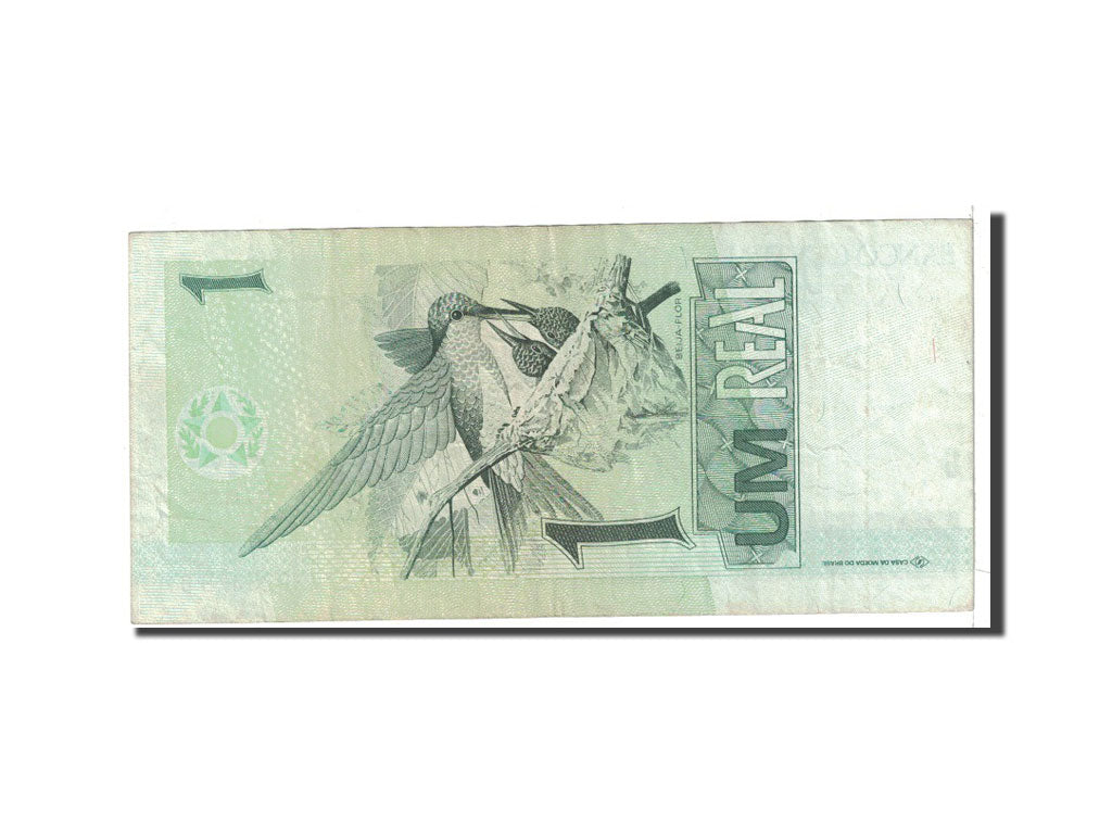 Banknote, Brazil, 1 Réal, 1997, Undated, KM:243Ae, VF(20-25)