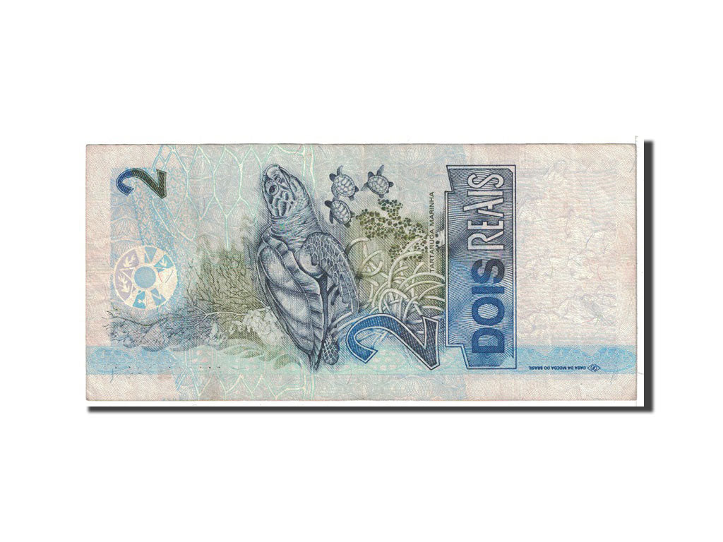 Banknote, Brazil, 2 Reais, 2001, Undated, KM:249b, EF(40-45)