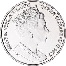 Coin, BRITISH VIRGIN ISLANDS, Dollar, 2022, Three Graces, MS(63), Copper-nickel