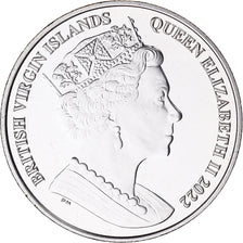 Coin, BRITISH VIRGIN ISLANDS, Dollar, 2022, Three Graces, MS(63), Copper-nickel