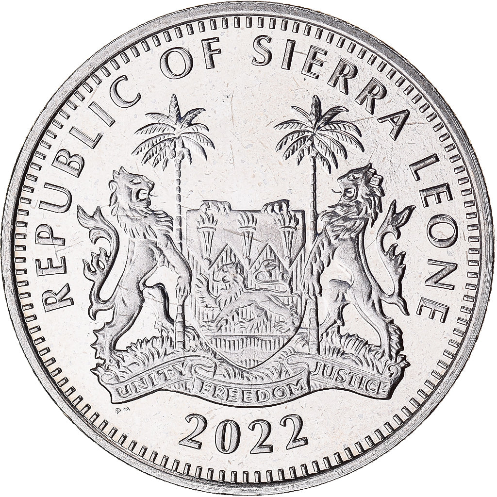 Münze, Sierra Leone, Dollar, 2022, Pobjoy Mint, Accession of King Charles III