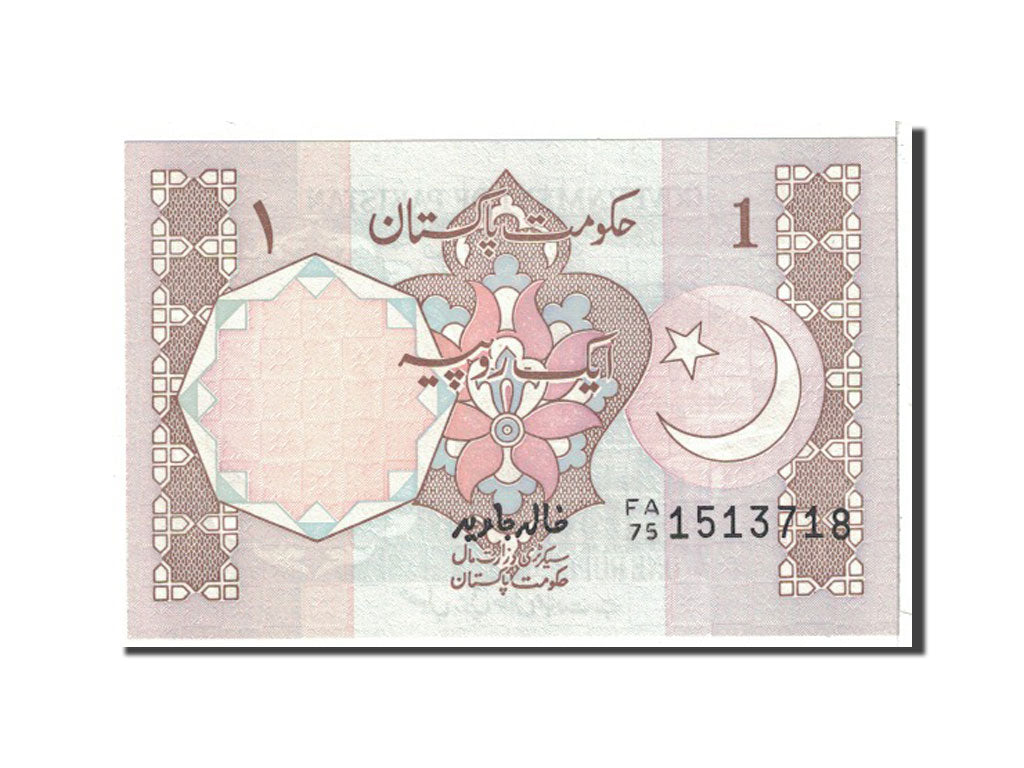 Banknote, Pakistan, 1 Rupee, 1983, Undated, KM:27k, UNC(65-70)