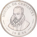 Moneta, Hiszpania, 5 Ecu, 1994, Cervantes - Don Quichotte,BE, MS(65-70), Srebro