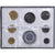 Coin, France, Coffret 1 c. à 10 frs., 1973, Monnaie de Paris, FDC, MS(65-70)