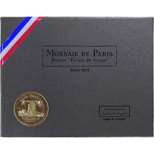 Münze, Frankreich, Coffret 1 c. à 10 frs., 1973, Monnaie de Paris, FDC, STGL