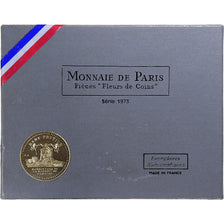 Moeda, França, Coffret 1 c. à 10 frs., 1973, Monnaie de Paris, FDC, MS(65-70)
