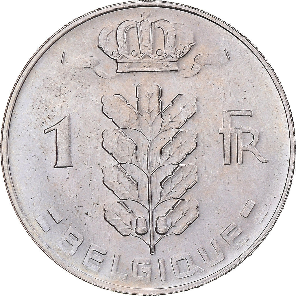 Moneda, Bélgica, Franc, 1976, SC, Cobre - níquel, KM:142.1