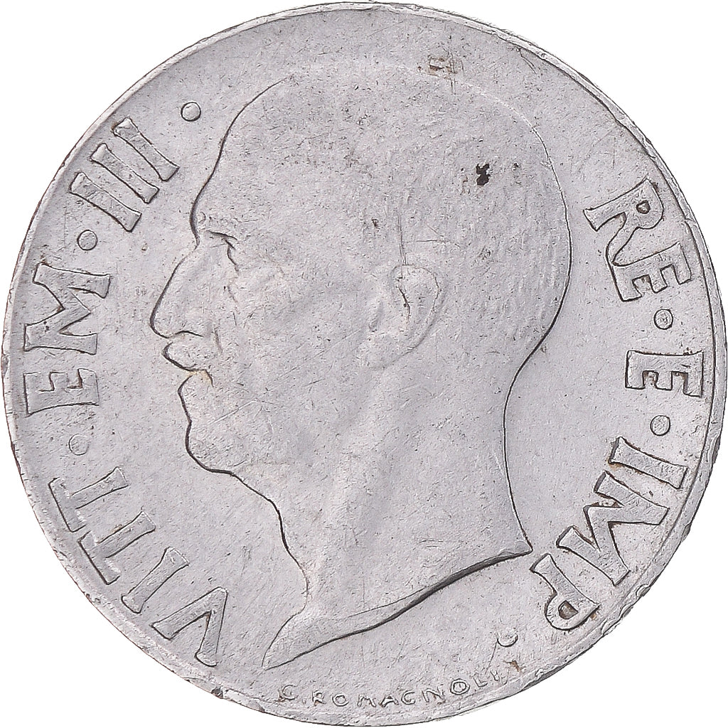 Monnaie, Italie, 20 Centesimi, 1941, Rome, TTB, Acmonital (ferritique), KM:75b