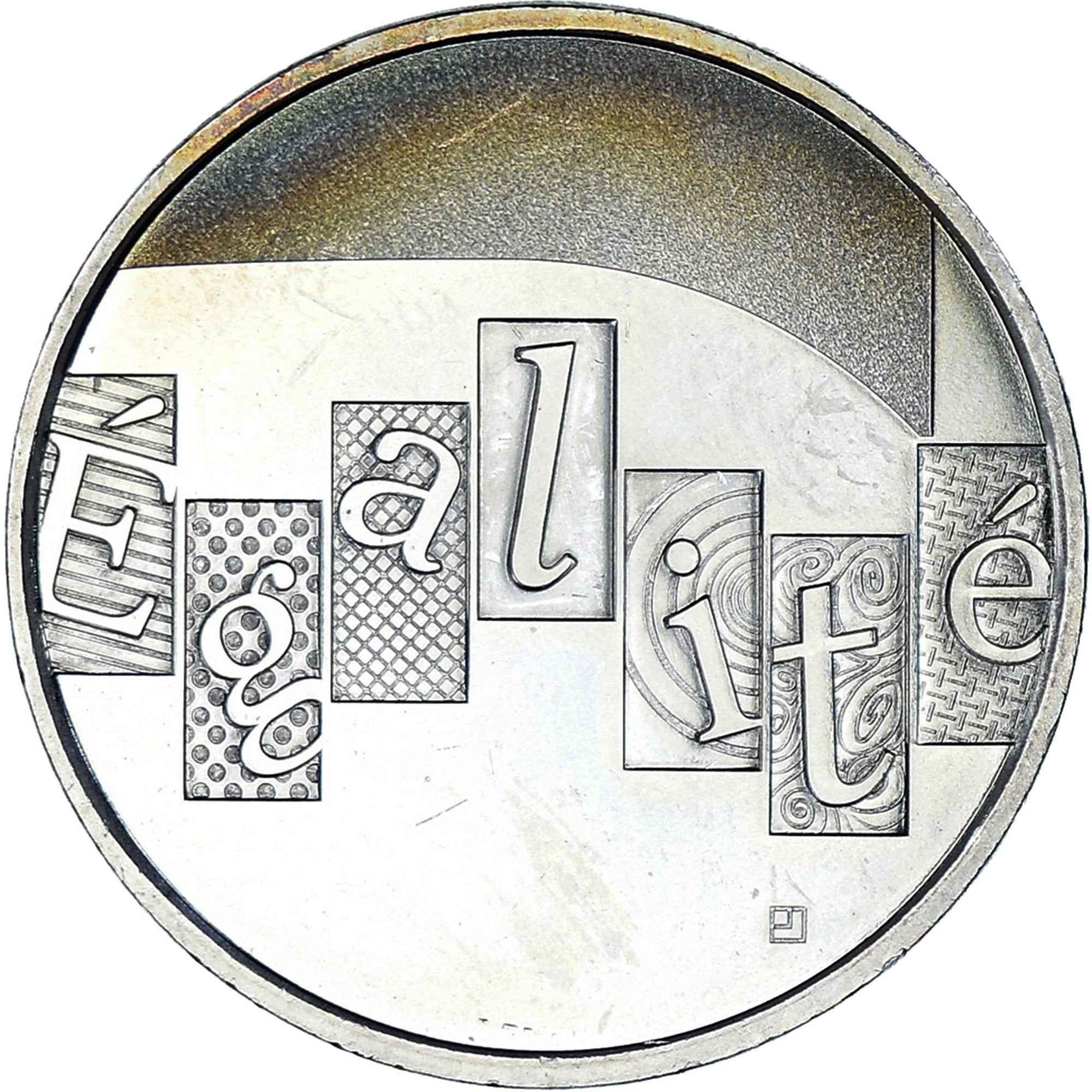 França, 5 Euro, Egalité, 2013, MS(64), Prata, Gadoury:EU646