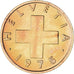 Moneta, Svizzera, Rappen, 1975, Bern, SPL, Bronzo, KM:46