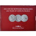 Francia, Coffret 3x 5 Francs, 2000 Ans de Monnaies Françaises (3/3), 2000