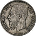 Monnaie, Belgique, Leopold II, 5 Francs, 5 Frank, 1868, TB+, Argent, KM:24