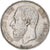 Moneta, Belgia, Leopold II, 5 Francs, 5 Frank, 1868, VF(30-35), Srebro, KM:24