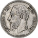 Moneta, Belgia, Leopold II, 5 Francs, 5 Frank, 1869, VF(20-25), Srebro, KM:24