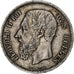 Moneta, Belgia, Leopold II, 5 Francs, 5 Frank, 1869, VF(30-35), Srebro, KM:24