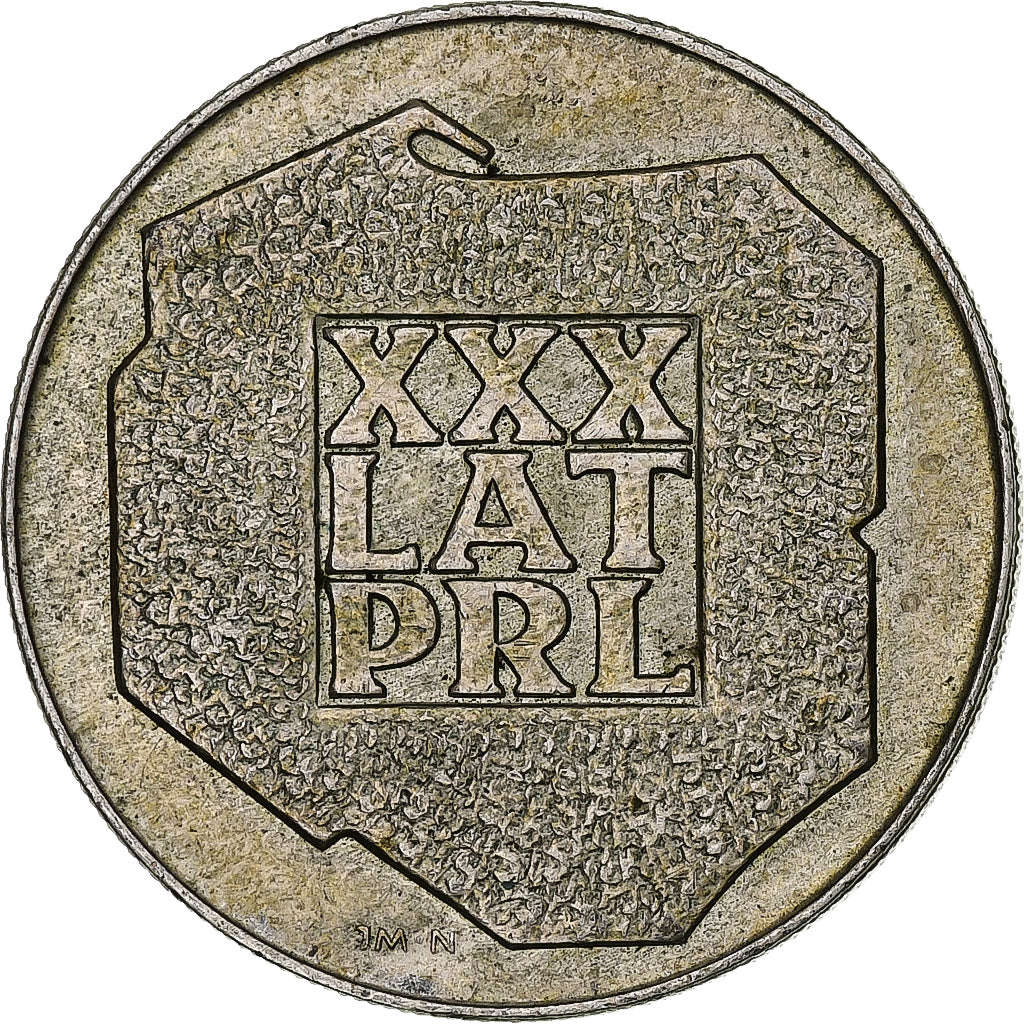 Coin, Poland, 200 Zlotych, 1974, Warsaw, EF(40-45), Silver, KM:72