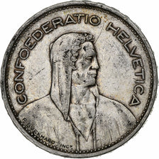 Coin, Switzerland, 5 Francs, 1933, Bern, VF(30-35), Silver, KM:40