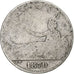 Moneda, España, Provisional Government, Peseta, 1870, BC, Plata, KM:653