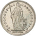 Moeda, Suíça, Franc, 1945, Bern, MS(63), Prata, KM:24