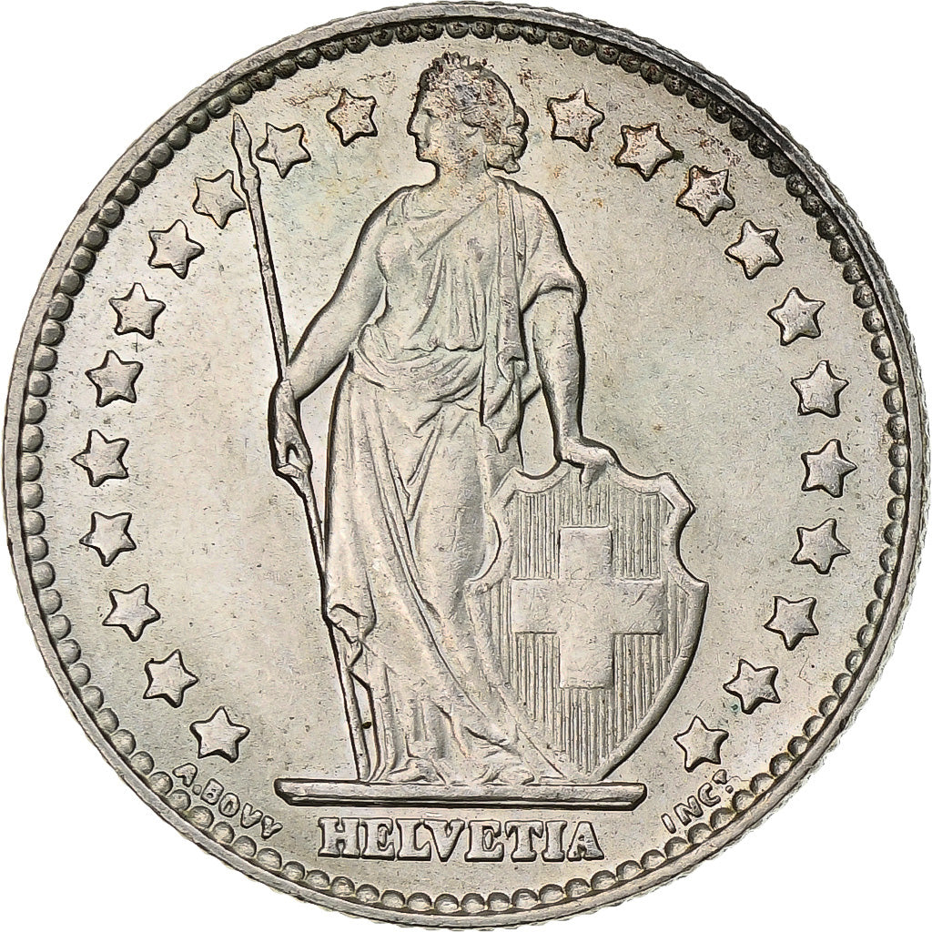 Munten, Zwitserland, Franc, 1962, Bern, UNC-, Zilver, KM:24