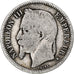 Moeda, França, Napoleon III, Franc, 1868, Paris, F(12-15), Prata, KM:806.1