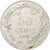 Coin, Belgium, 50 Centimes, 1911, EF(40-45), Silver, KM:71