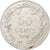 Moneda, Bélgica, 50 Centimes, 1911, MBC, Plata, KM:71