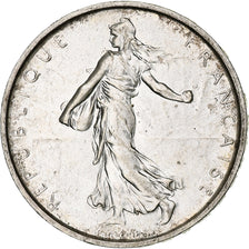 Francia, Semeuse, 5 Francs, 1967, Paris, SPL-, Argento, KM:926