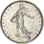 França, Semeuse, 5 Francs, 1967, Paris, AU(55-58), Prata, KM:926