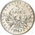 França, Semeuse, 5 Francs, 1967, Paris, AU(55-58), Prata, KM:926, Le