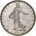 Francja, Semeuse, 5 Francs, 1968, Paris, AU(55-58), Srebro, KM:926, Gadoury:770
