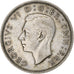Gran Bretaña, George VI, Florin, Two Shillings, 1940, MBC, Plata, KM:855