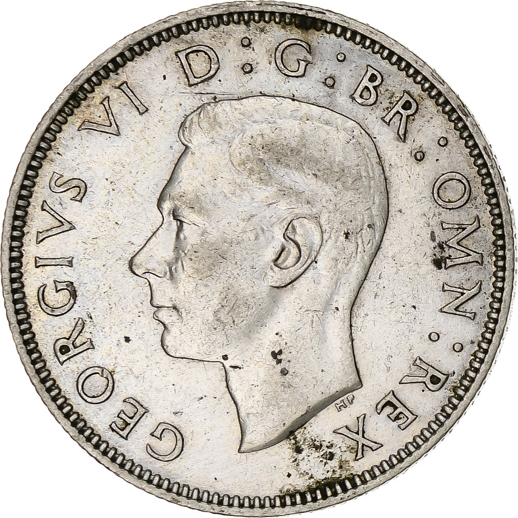 Great Britain, George VI, Florin, Two Shillings, 1941, EF(40-45), Silver, KM:855