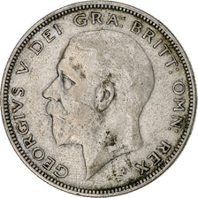 Great Britain, George V, 1/2 Crown, 1936, VF(30-35), Silver, KM:835