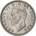 Großbritannien, George VI, 1/2 Crown, 1938, S+, Silber, KM:856