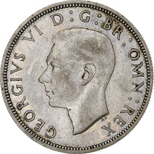 Great Britain, George VI, 1/2 Crown, 1942, EF(40-45), Silver, KM:856