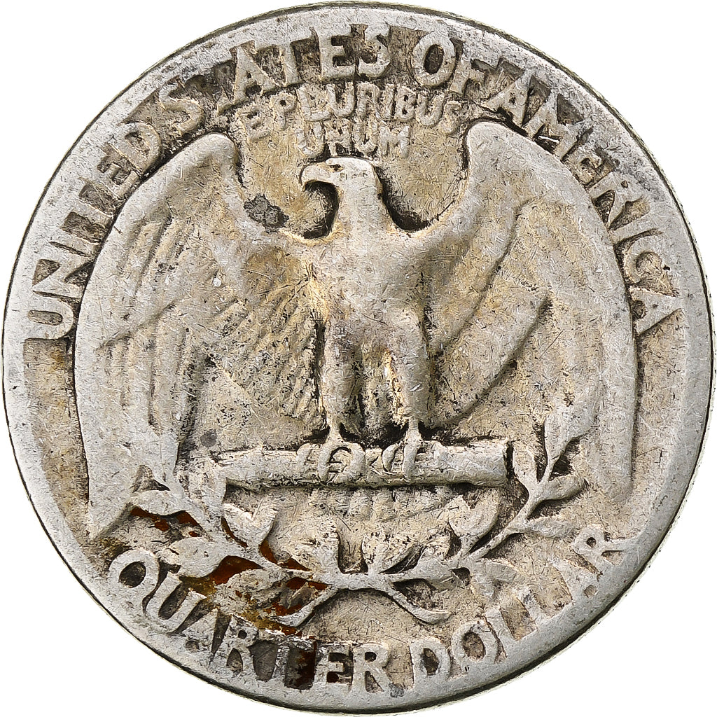 États-Unis, Washington Quarter, Quarter, 1942, Philadelphie, TTB, Argent