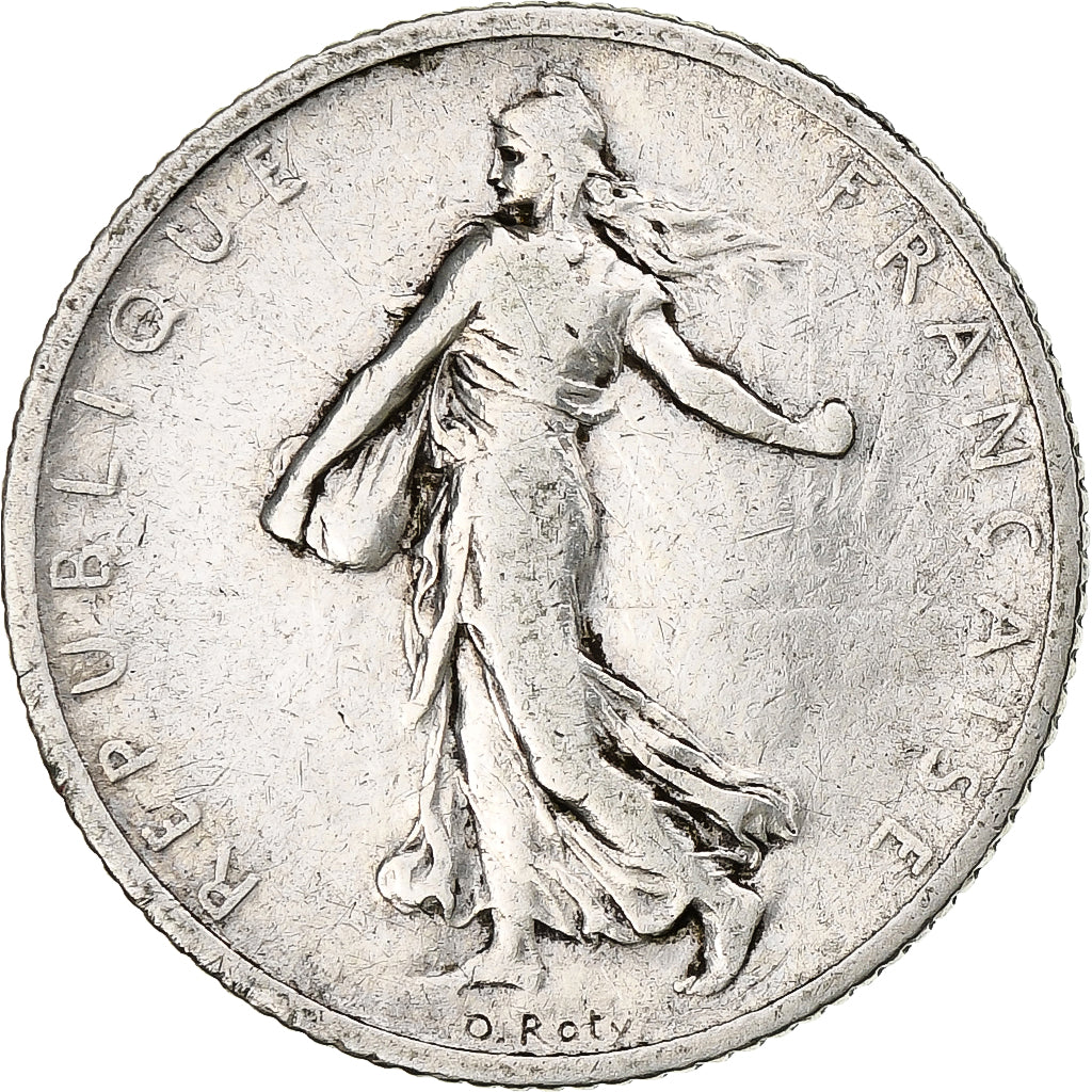 Francja, Franc, Semeuse, 1903, Paris, Srebro, VF(20-25), Gadoury:467, KM:844.1