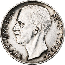 Italy, Vittorio Emanuele III, 10 Lire, 1927, Rome, MS(60-62), Silver, KM:68.2