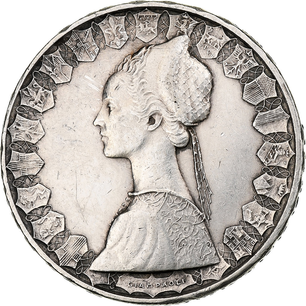 Italy, 500 Lire, 1966, Rome, EF(40-45), Silver, KM:98