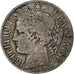 Francia, Franc, Cérès, 1887, Paris, Argento, MB, Gadoury:465a, Le Franc:F.216
