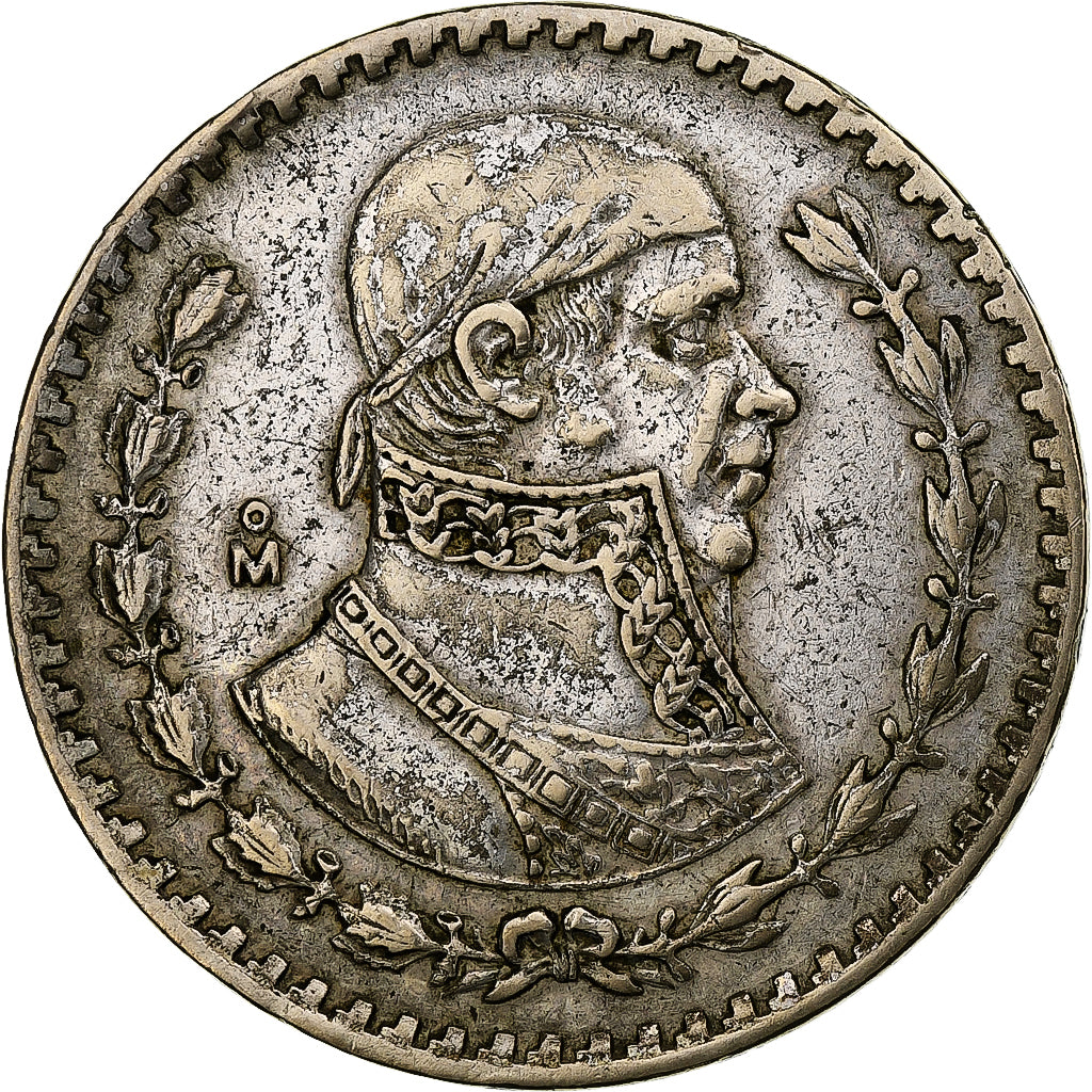 Mexico, Peso, 1961, Mexico City, Silver, AU(50-53), KM:459
