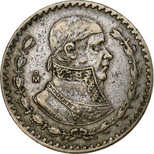 Mexico, Peso, 1961, Mexico City, Silver, AU(50-53), KM:459