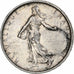 France, 5 Francs, Semeuse, 1968, Paris, Silver, AU(50-53), Gadoury:770, Le